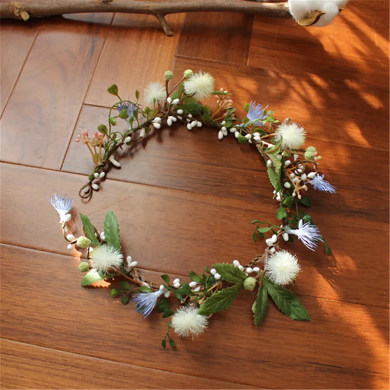 CC гирлянда короны тиары повязки для волос Фея Свадебные аксессуары невесты