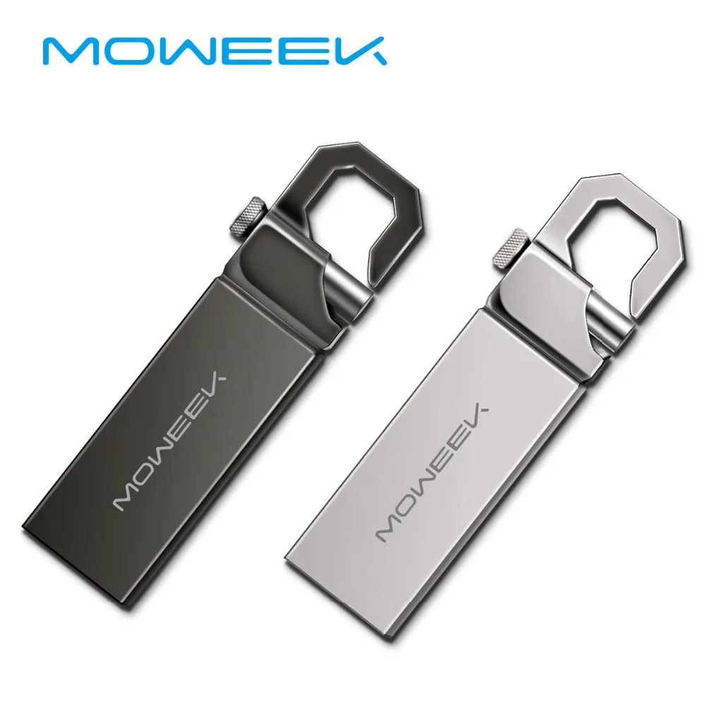 Moweek металлическая флешка высокоскоростной USB флеш-накопитель 4g 8g 16g