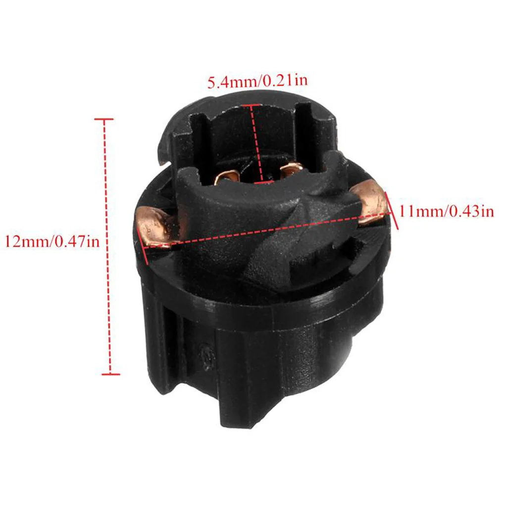 10 шт. T5 светодиодный поворотный разъем PC74 панель приборов кластер запасная