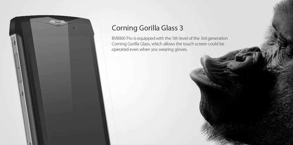 Blackview BV8000 Pro IP68 Водонепроницаемый 5," Full HD 6 ГБ ОЗУ 64 Гб ПЗУ MTK6757 Восьмиядерный 16 МП камера с боковым отпечатком пальца 4G LTE