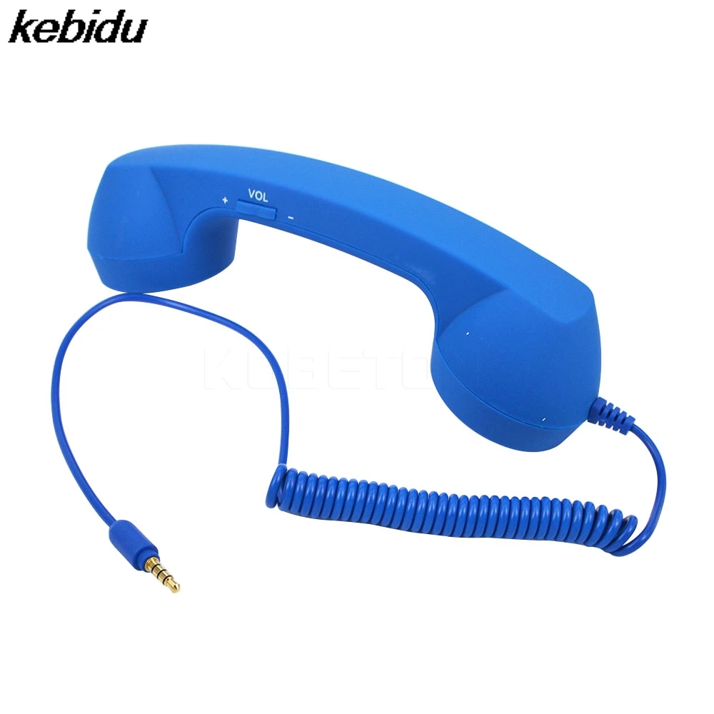 kebidu 2018 3.5mm Retro phone handset specifically on the mobile Receiver Headphones Microphone Newest | Электроника