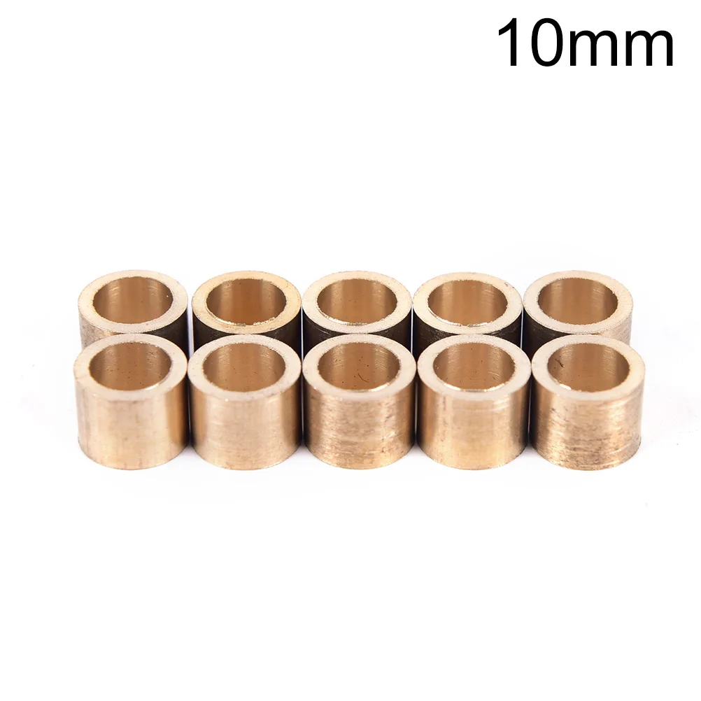 

10pcs/lot Brass billiards snooker copper ferrule Brass Snooker Pool Cue ferrules cue Repair tool accessories 9mm 9.5mm 10mm