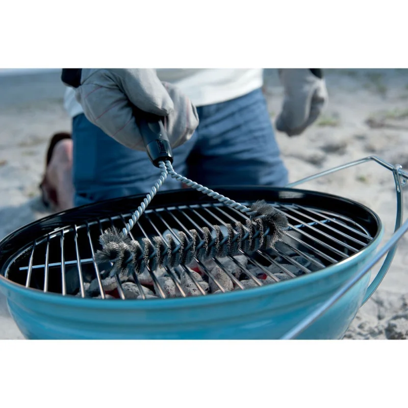 3 сторонняя щетка из нержавеющей стали для барбекю гриля гриль смазка чистки