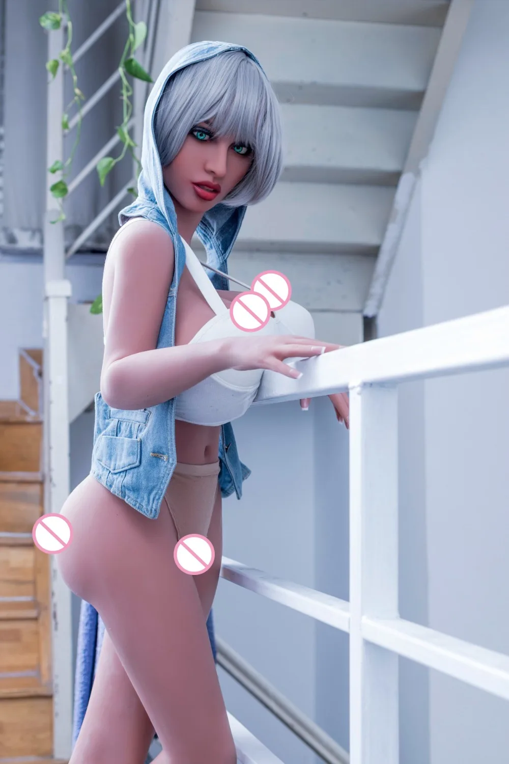 WMDOLL 148 см Высокое качество реалистичные силиконовые секс куклы японская