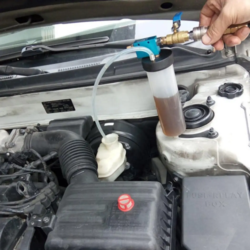 Tool Car Kit Fluid Hydraulic Geometric Auto Pump Replacement Clutch Oil Change Brake Empty Exchange Drained Accessorie |