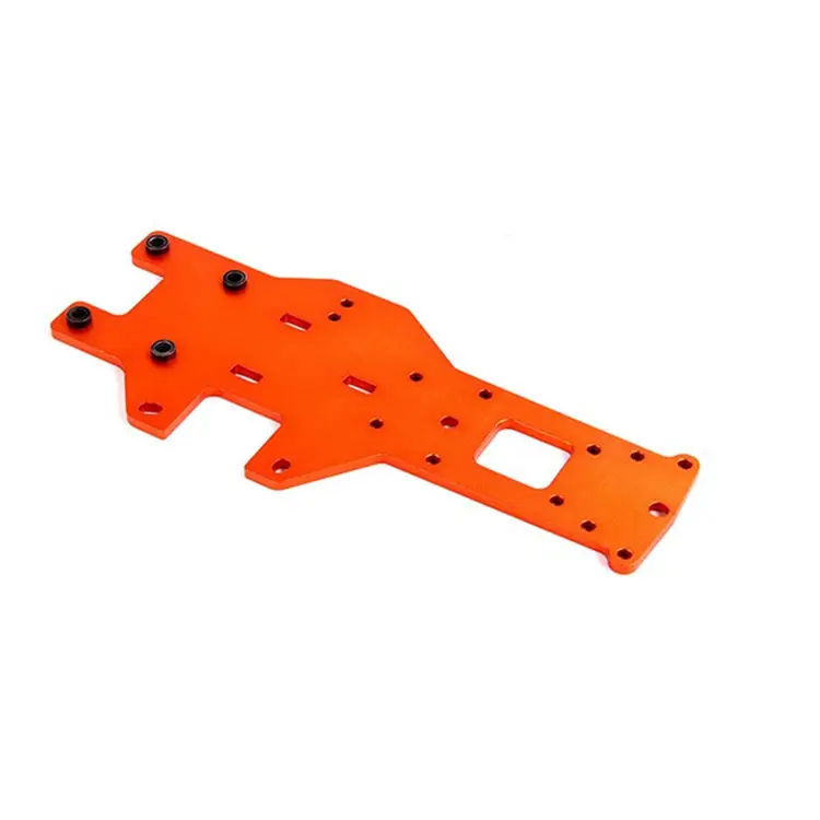 Задняя Толстая пластина шасси Baja CNC для масштаба 1/5 HPI KM Rovan BAJA 5B 5T 5SC Запчасти