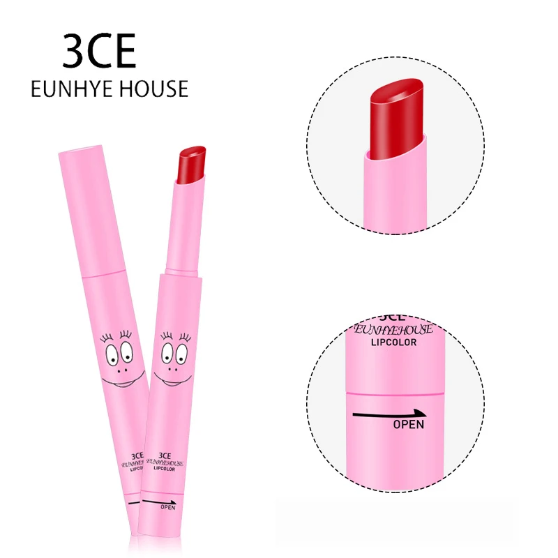 3CE EUNHYE HOUSE 8 цветов Увлажняющая губная помада водостойкая длительная простая в