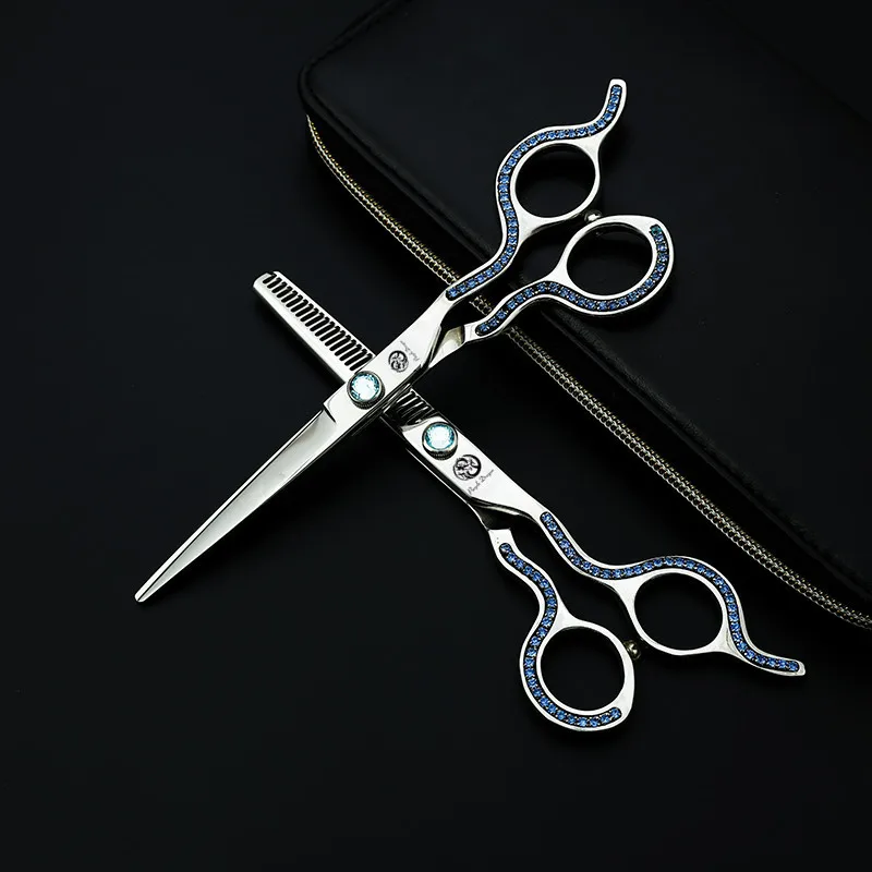 

Фиолетовый дракон, профессиональные 6 дюймовые ножницы для волос, парикмахерские ножницы, ножницы для стрижки волос, филировочные ножницы