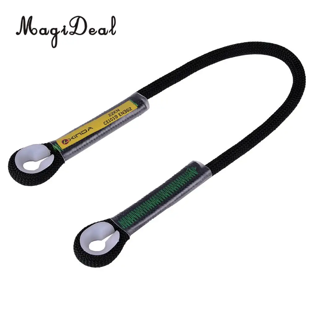MagiDeal Outdoor Climbing Equipment 22KN Nylon Lifting Sling Mountaineering Rescue Safety Rope Harness Fall Protection Lanyard | Спорт и