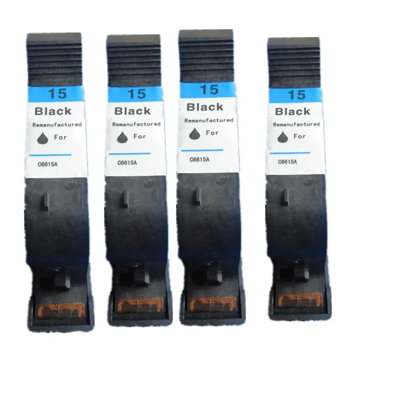 4BK Восстановленные чернильные картриджи для HP15 HP15 C6615A PSC 900 940 950vr 950xi для Apple Stylewriter color 6500 струйный - Цвет: 4BK