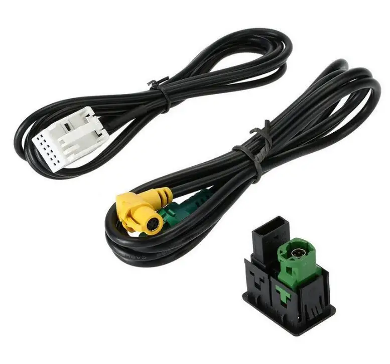 AUX для Volkswagen RCD510/310 + POLO новый usb переключатель Magotan Touran AUX|Кабели адаптеры и разъемы|