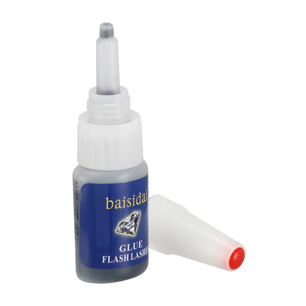 1 шт. накладные ресницы клей липкий стойкий без запаха не раздражает практичный