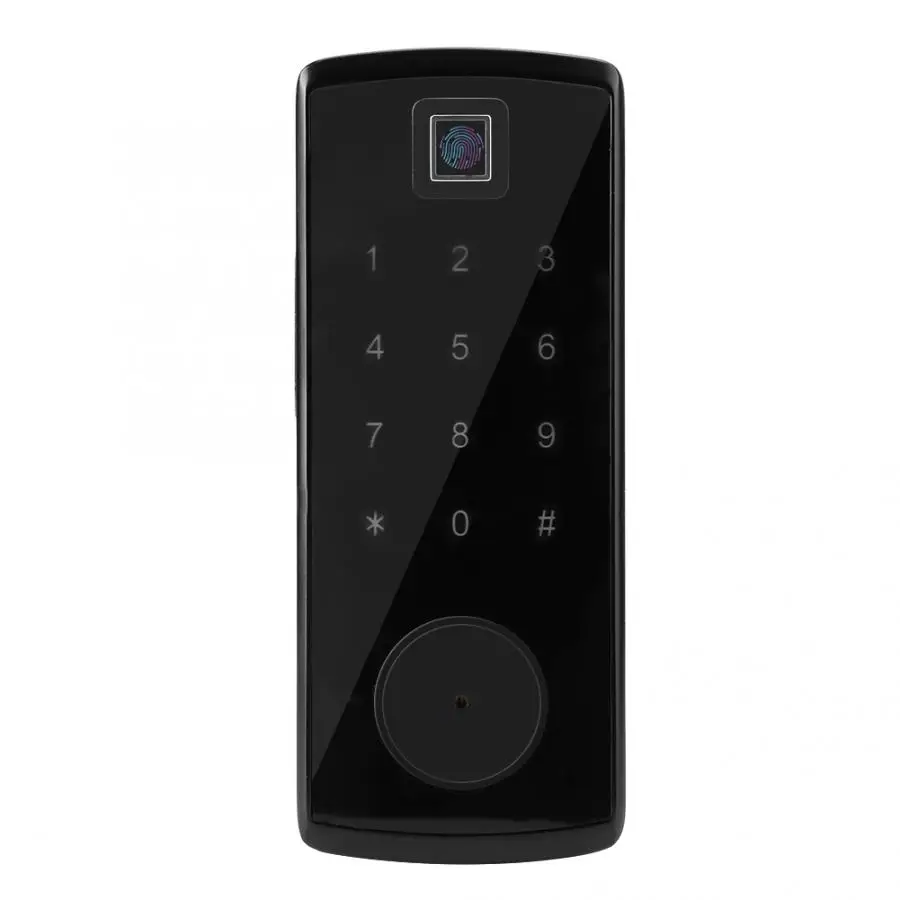 Смарт замок дверной с поддержкой Bluetooth и сканированием отпечатков