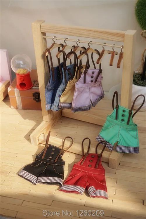 1 шт. Blyth нагрудник 1/6 кукла Короткие штаны Одежда для кукол (подходит Блит Licca