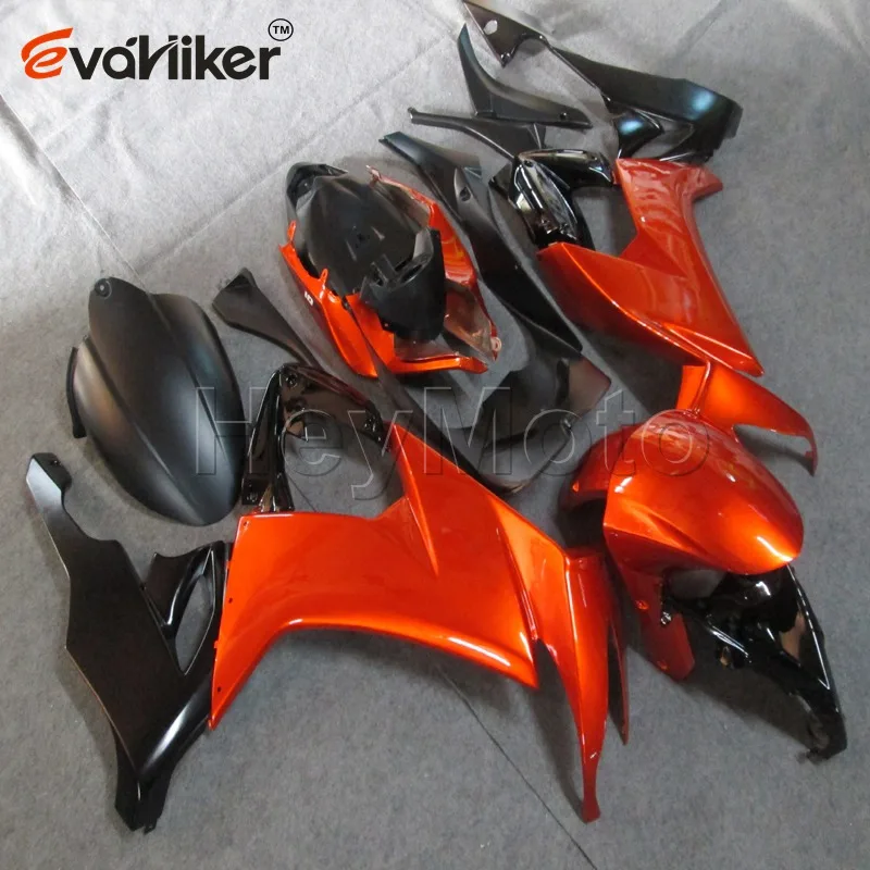 Мотоциклетный хомут для ZX 10R 2008 2009 2010 оранжевый 08 09 10 ABS пластиковый комплект