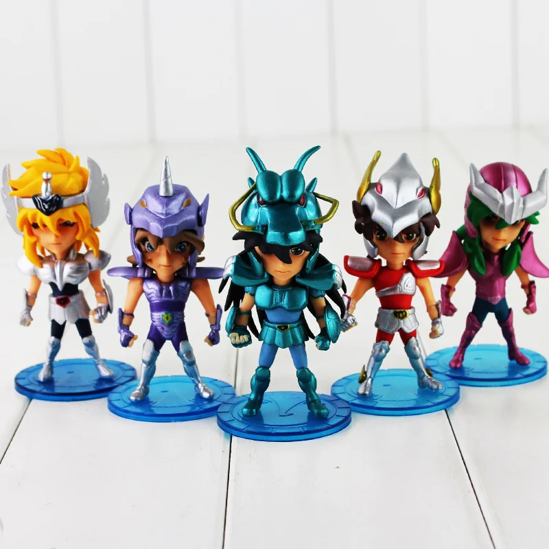 Экшн-фигурки Shaka Сага канон маска смерти знаки зодиака куклы 5 шт./компл. Seiya |