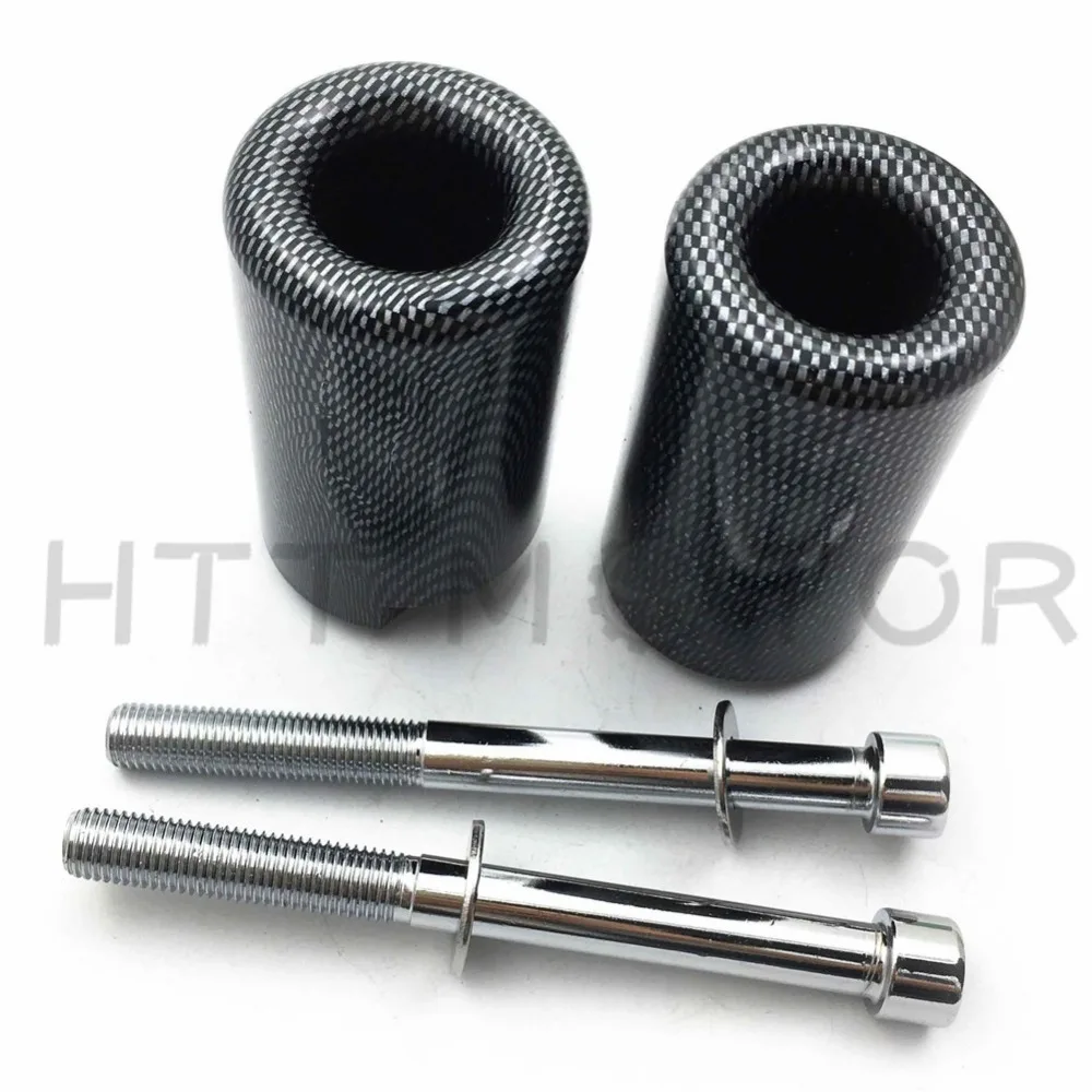Aftermaket free shipping motorcycle parts fit for 2002 2003 Kawasaki ZX9R ZX-9R ZX 9R CARBON No Cut Frame Slider Protector CN | Автомобили
