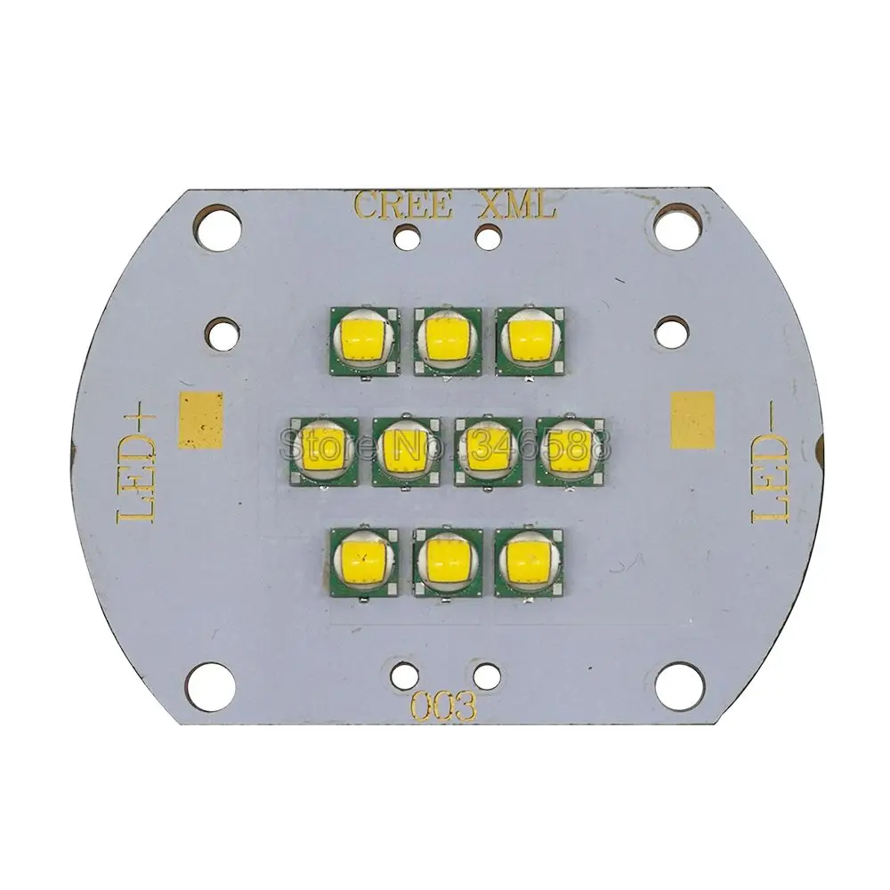 Cree XLamp 100 Вт XM L XML T6 холодный белый теплый нейтральный королевский синий DC 30 В 36 3A