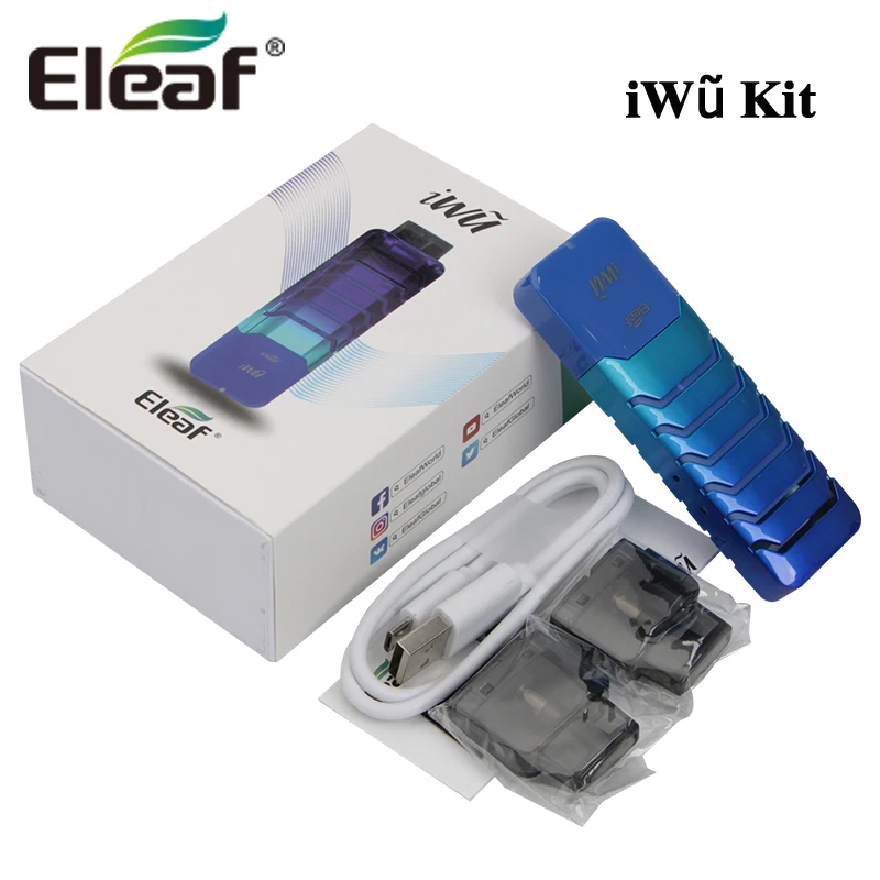 Оригинальный комплект системы Eleaf iWu Pod с аккумулятором 700 мА/ч электронная