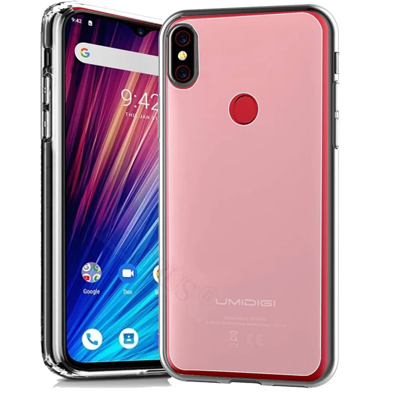ТПУ защитный чехол для телефона Umidigi f1 play чехол Shockproo Силиконовая задняя крышка f 1 play Модный стильный защитный чехол Umi f1