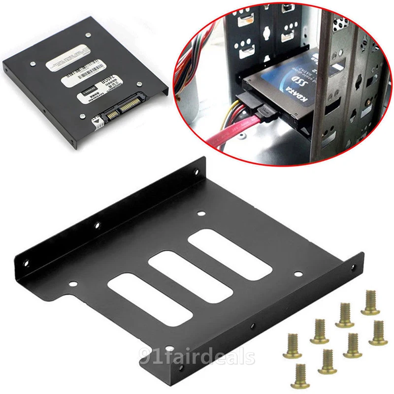 Heretom 1 компл. 2 5 дюйма до 3 SSD HDD адаптер Кронштейн Док станция держатель жесткого