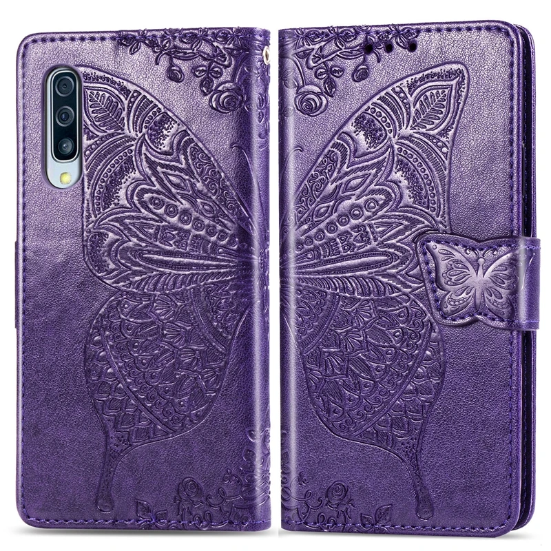 3D книжных обложек для samsung Galaxy A50 кожаный чехол для samsung A50 50 SM-A505F/DS SM-A505FN/DS бумажник флип-Чехлы для телефона