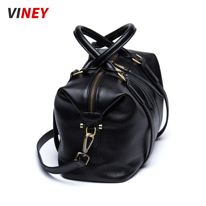 Женская кожаная сумка Viney модная простая Наплечная Сумка в Корейском стиле 2019 |