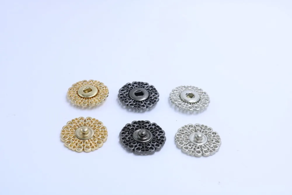 10 шт./лот металлическая кнопка куртка швейный пресс кнопки шпильки неприятная