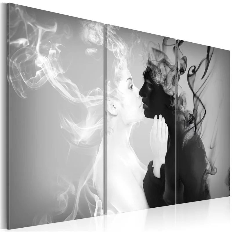 

Wholesale 3 Pieces/set Abstract kiss series poster Wall Art For Wall Decor Home Decoration Picture Painting PJMT-B (162)