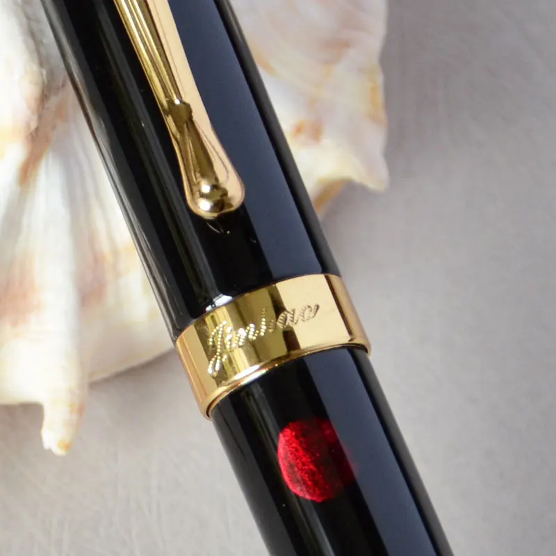 Шариковая ручка JINHAO X450 черный с фейерверком роскошный бизнес офис Красный
