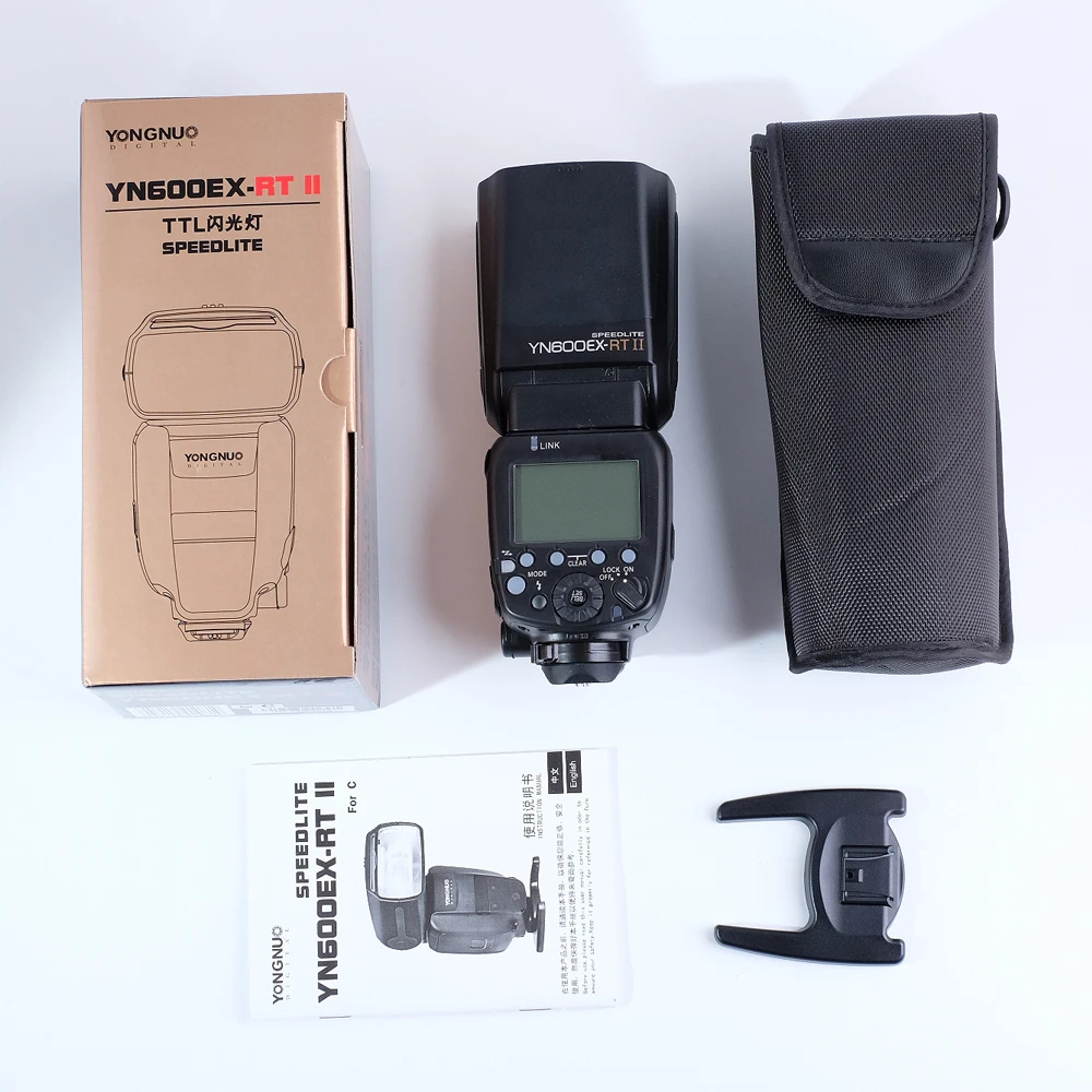 Вспышка YONGNUO для цифровых зеркальных камер Canon 6d 60d 550d 650d HSS TTL с контроллером Speedlite