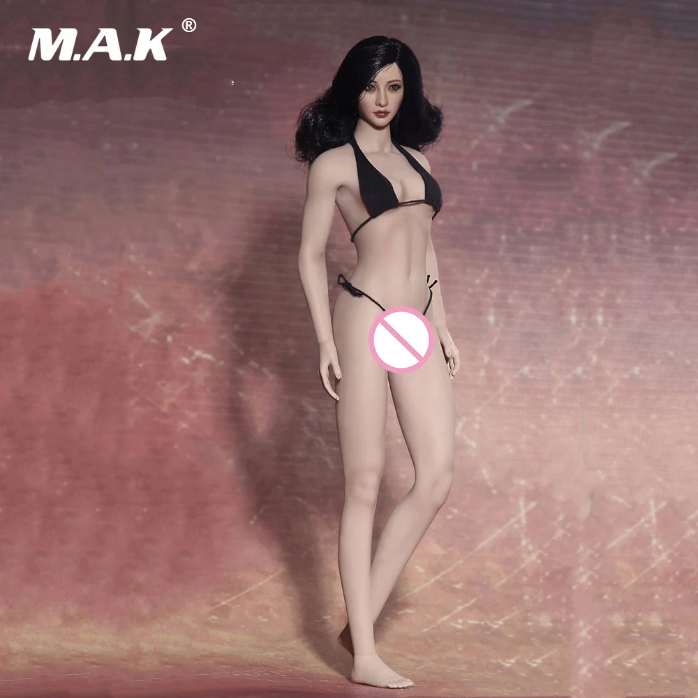 1/6 PH Super Flexible Seamless Body Sexy Female Medium Breast Suntan/Pale Action Figure Doll Toys without Head for KUMIK Head