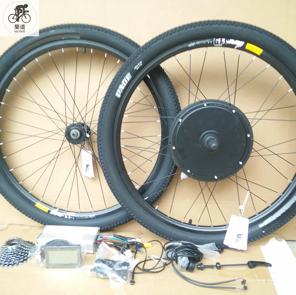 Электрический велосипед Kalosse Fedex с колесами 48 в 1500 Вт 20/26/27/29/700C|bicycle electric motor|electric bike