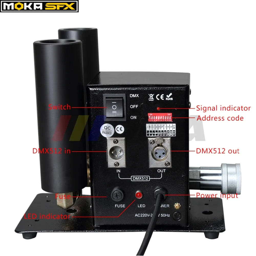 CO2 Jet cryo-эффект Co2 машина DMX512 переключаемая Cannon jet Машина FX специальные эффекты |