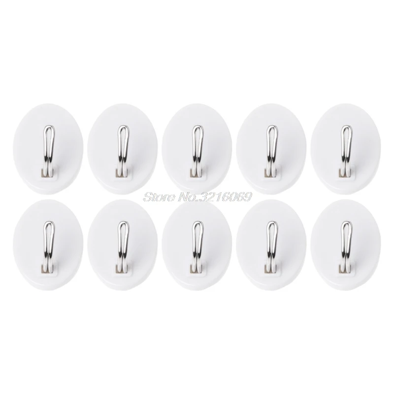 10 шт. Набор для кухни ванной пластиковый клейкий крючок Настенный Липкий