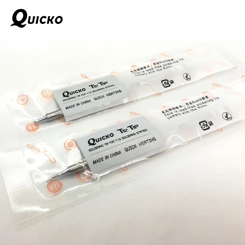 Наконечники для паяльника T12 20 ~ 100 шт. QUICKO OLED контроллера Φ 952 950D сварочная станция