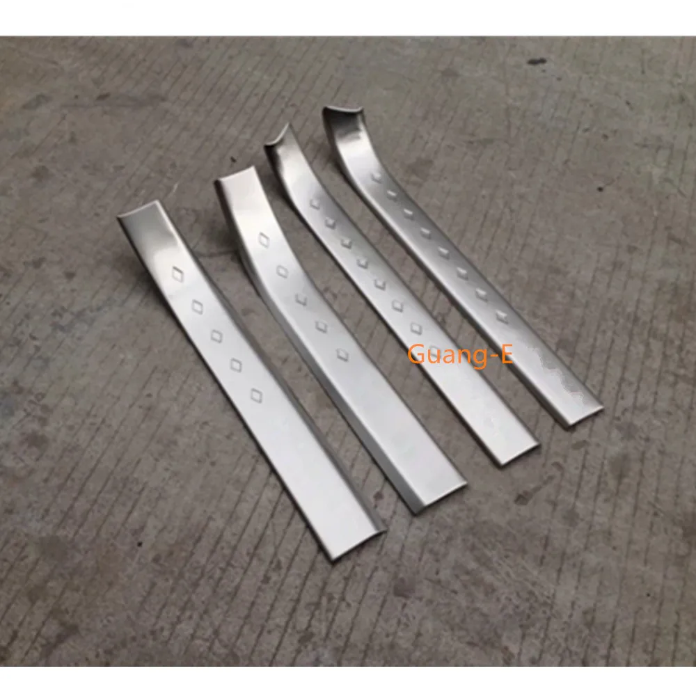 

Car Door Cover Internal Inner Trim Outside Threshold Inside Pedal External 4pcs For Volkswagen VW Sharan 2016 2017 2018 2019