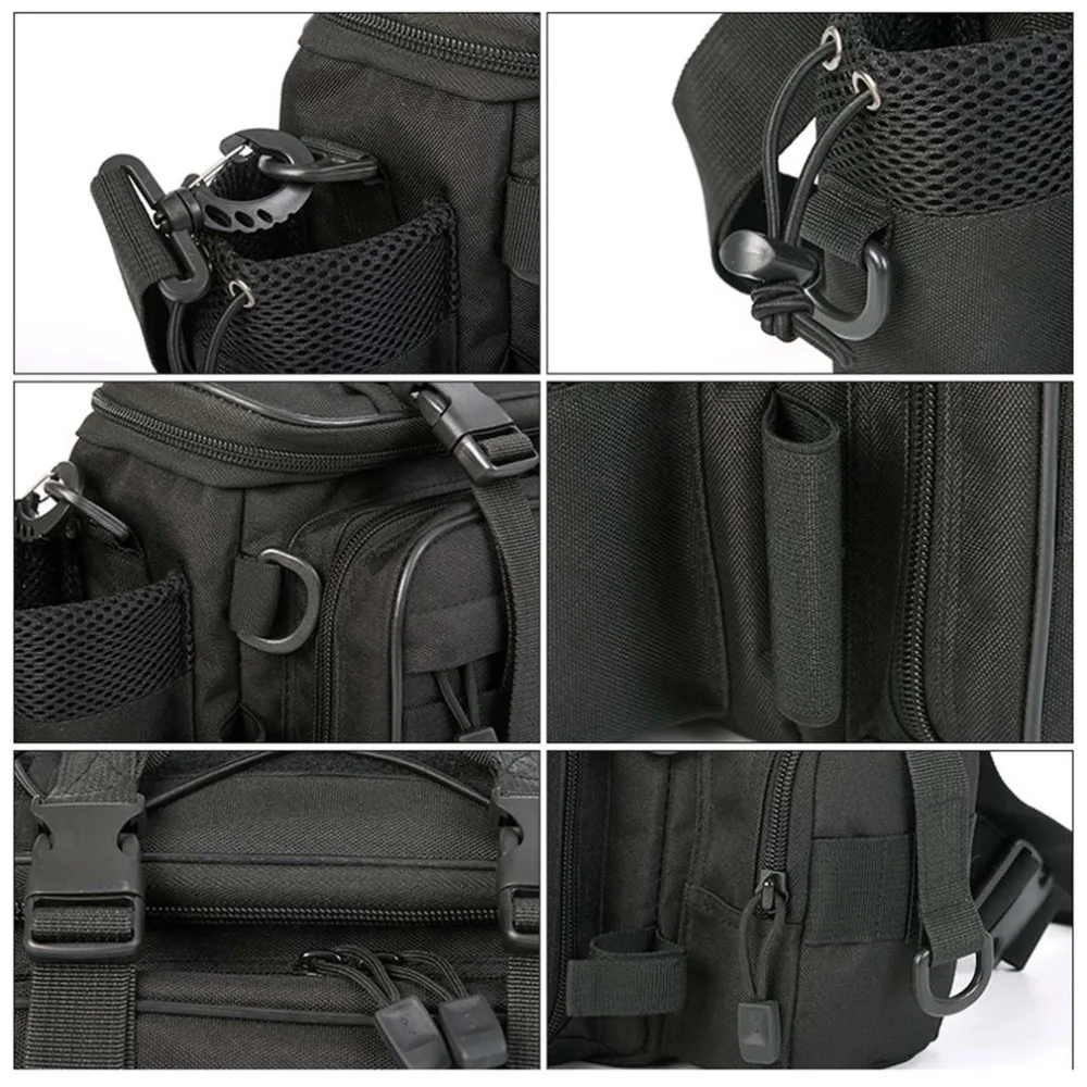 Большой размер многофункциональная сумка для рыбалки водостойкий Открытый