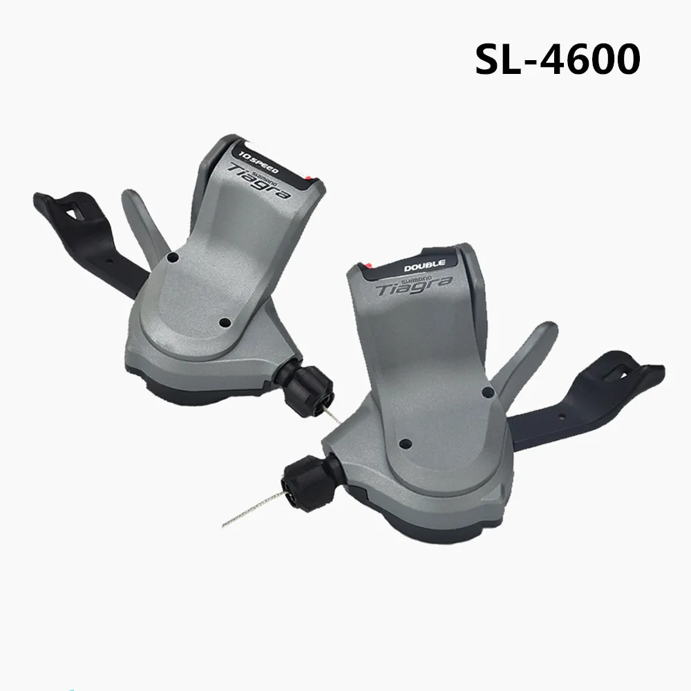 Ручки переключения Shimano Tiagra SL-4700 SL-4600 SL-R460 Flatbar 2x10 скоростей, левая / правая пара ручек переключения 4600 4700 R460 на руле.