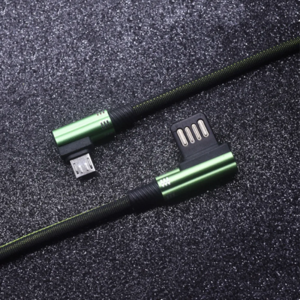 Двусторонний Реверсивный Micro USB кабель для samsung Redmi LG, локоть, шнур для зарядки телефона Android, провод для зарядки, кабель для синхронизации данных