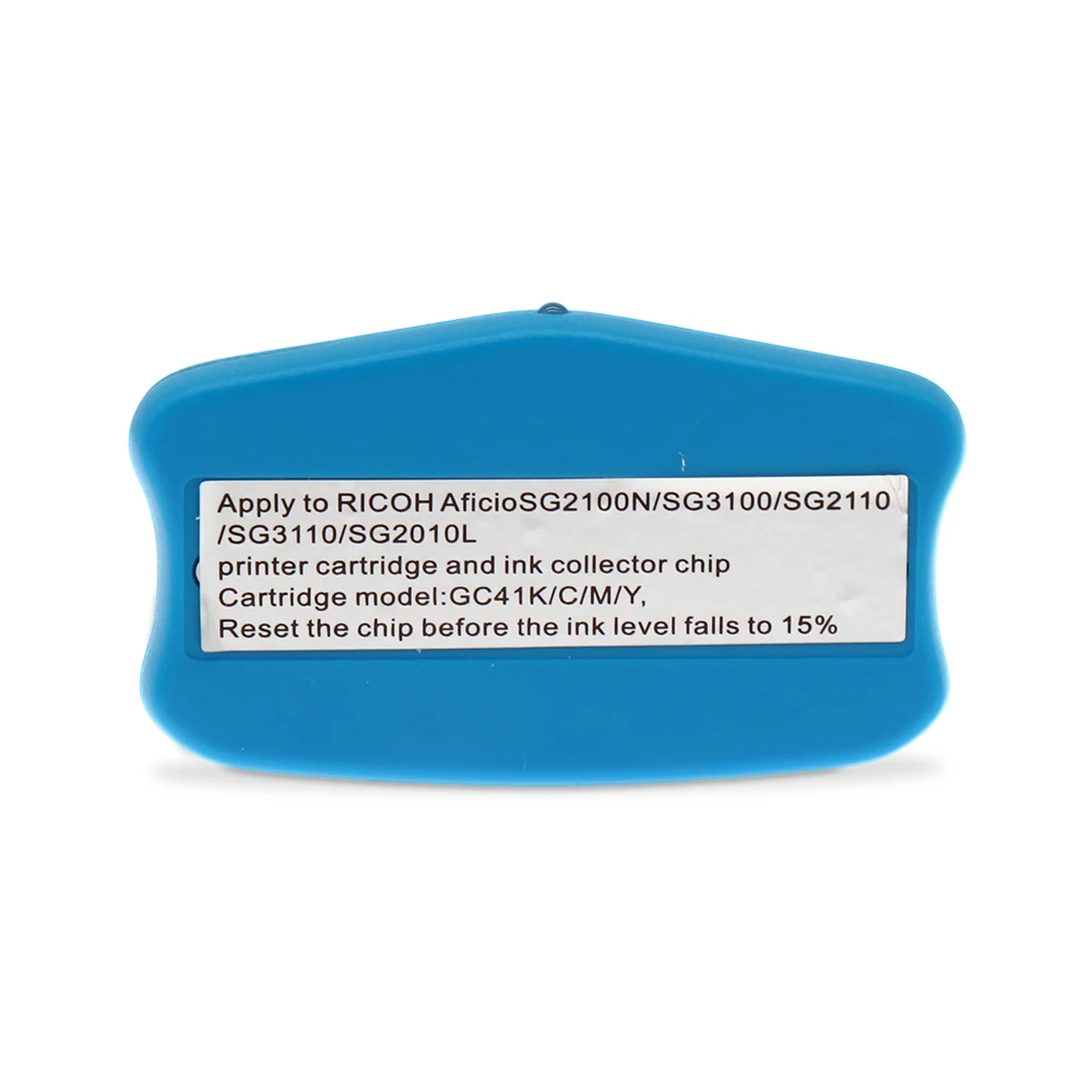 Сброс чипа картриджа для Ricoh GC41 SG3100 SG2100 SG2010L SG2010N SG3110dnw SG3120SF SG7100 Printer GC31|cartridge chip|ricoh