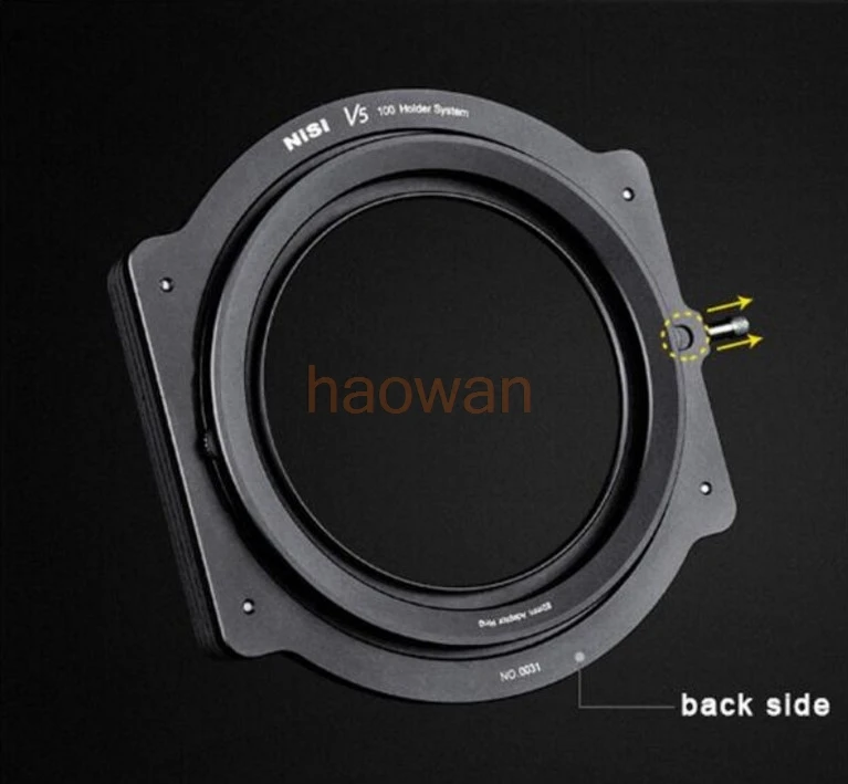 Квадратный металлический держатель для фильтров 100 мм 4x4 быстросъемный кронштейн