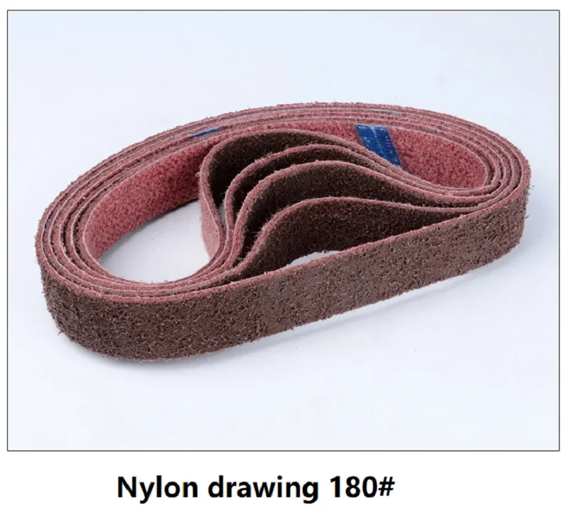 Nylon 2pcs Новые 10 шт 760*40 мм 80#-800# абразивные шлифовальные ленты на металлической ленточной шлифовальной машине для полировки проволоки - Сетки: Nylon 2pcs