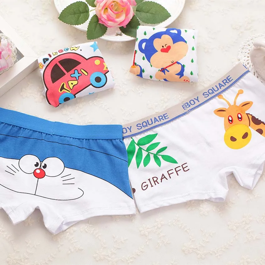 1 шт. Лидер продаж Трусы боксеры для мальчиков и девочек Детское нижнее белье