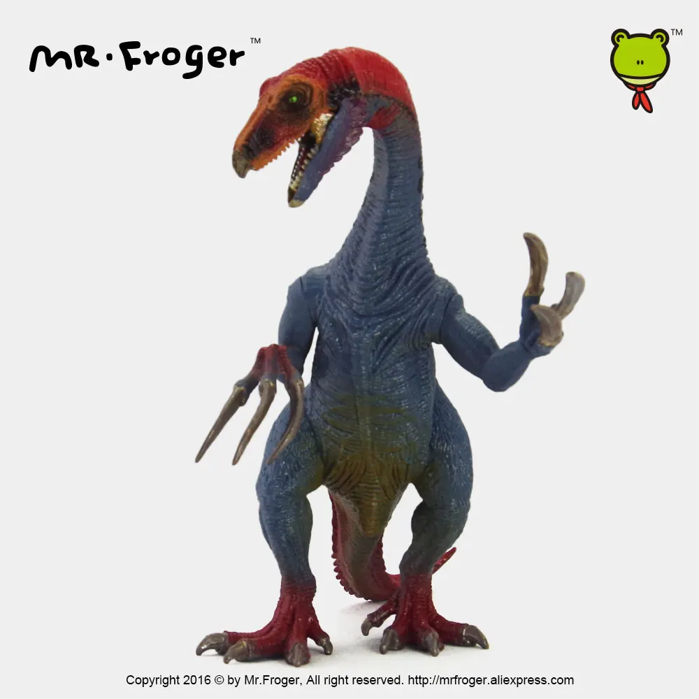Фото Mr.Froger Therizinosaurus модель игрушечный динозавр ПВХ модели Классические игрушки детские животные модель древняя коллекция Юрского периода №4