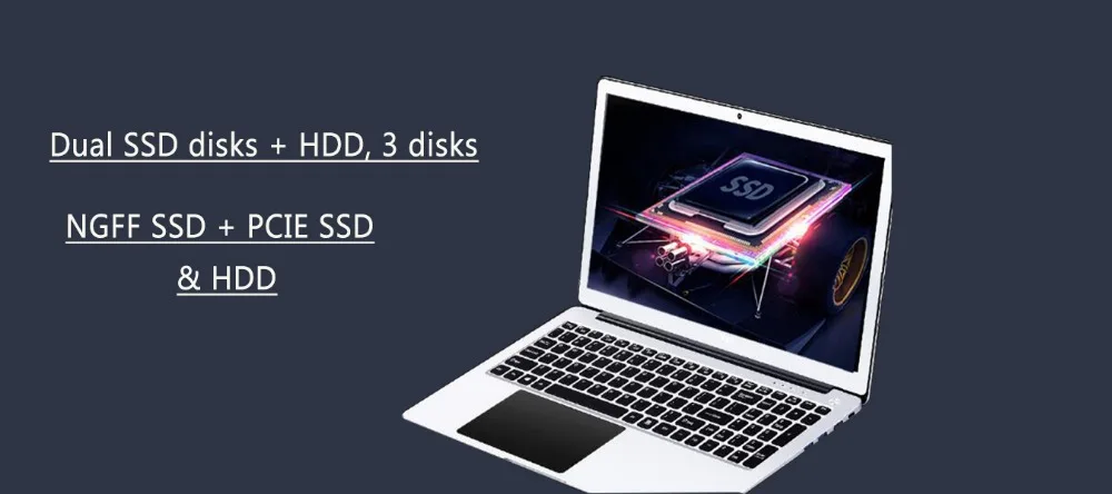 Игровой ноутбук 15,6 Core I5 8th Gen 8GB ram 240GB SSD+ 1 ТБ HDD 15,6 дюймов 1920*1080 HD