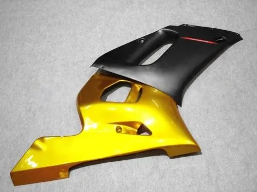 Мотоцикл обтекатель комплект для Yamaha YZFR6 98 99 00 01 02 YZF R6 YZF600 1998 2000 2002 ABS Золотой Черный обтекатели комплект+ 7 подарки YD25