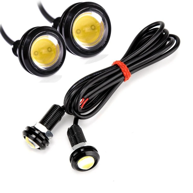 10PCS 23MM car LED Eagle Eye running lights modified chassis lights lamp car styling