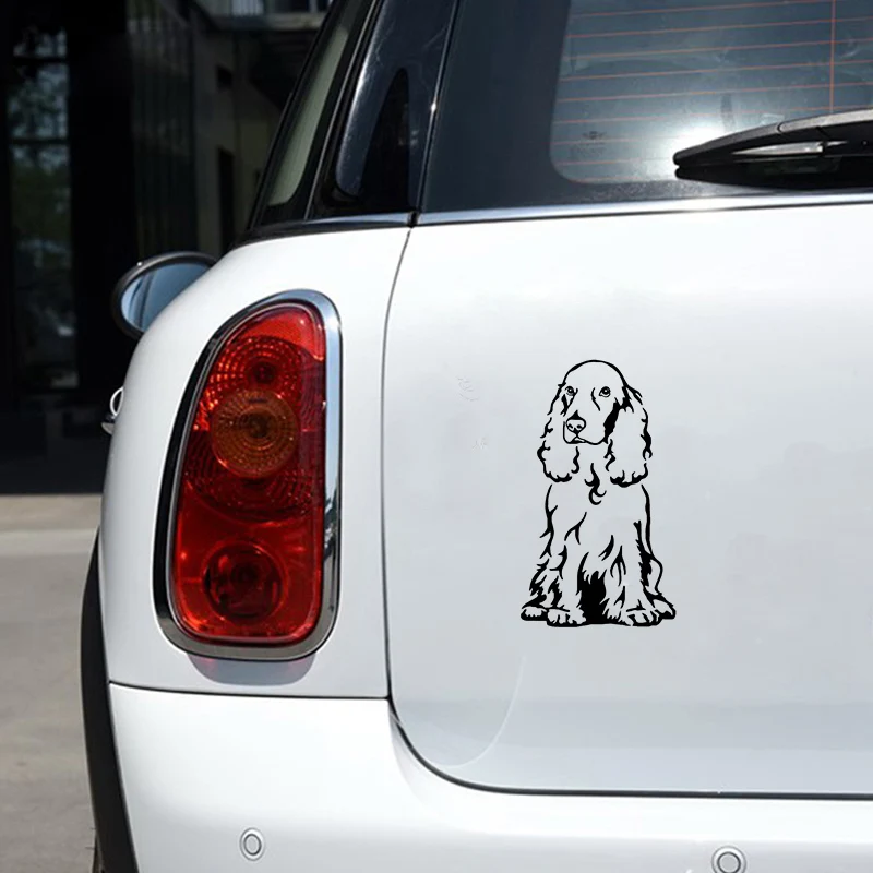 Стикер для автомобиля 3D 8 7*15 см Cocker Spaniel забавный стикер наклейки и на заднее окно