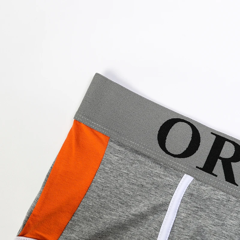 ORLVS Брендовые мужские боксеры, мужское нижнее белье, новинка, хлопок, U Pouch, сексуальные трусы, хлопковые трусы, плавки, шорты-боксеры, мужские трусы